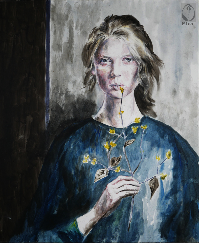 oil on canvas - olio su tela di Piro